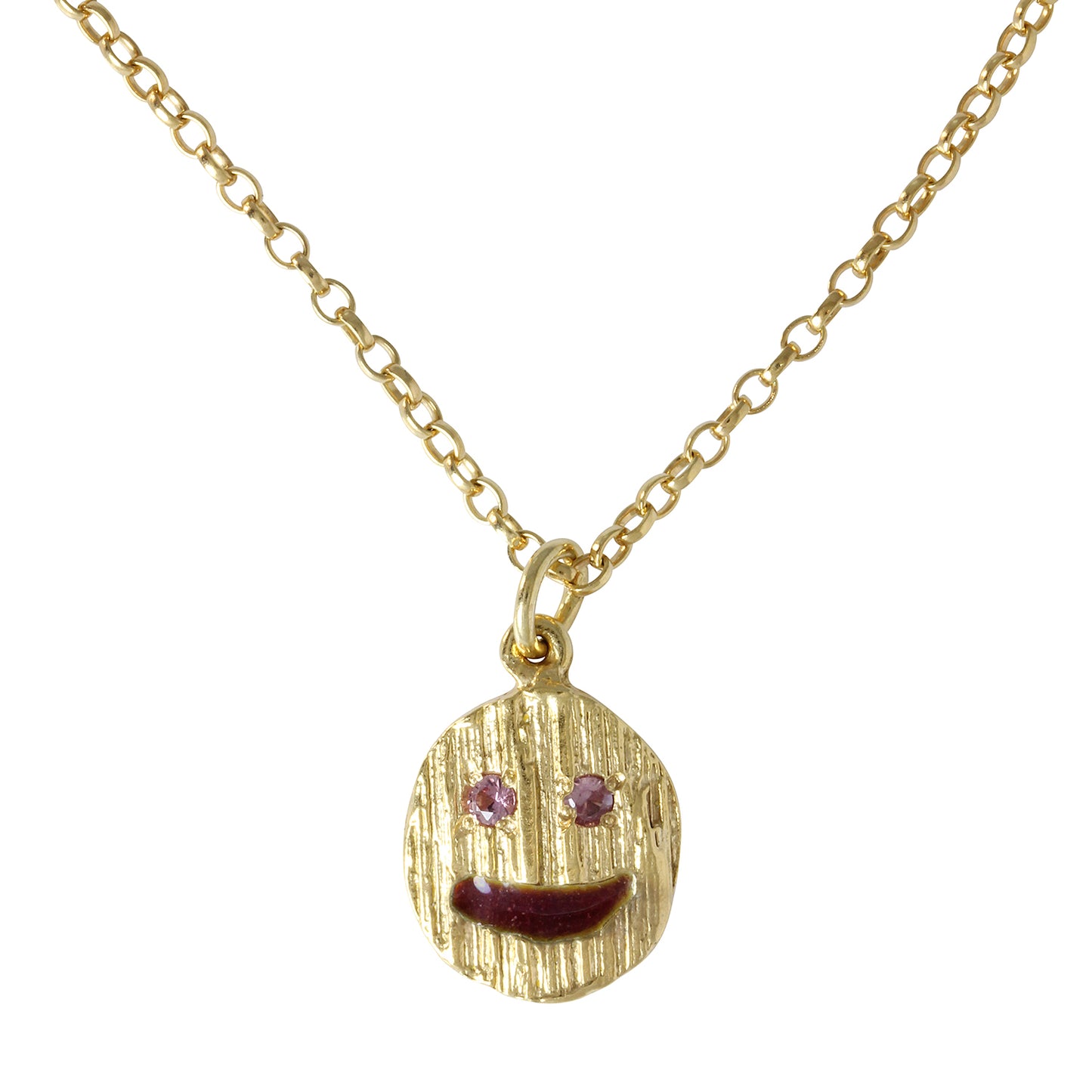 Smiley face portrait