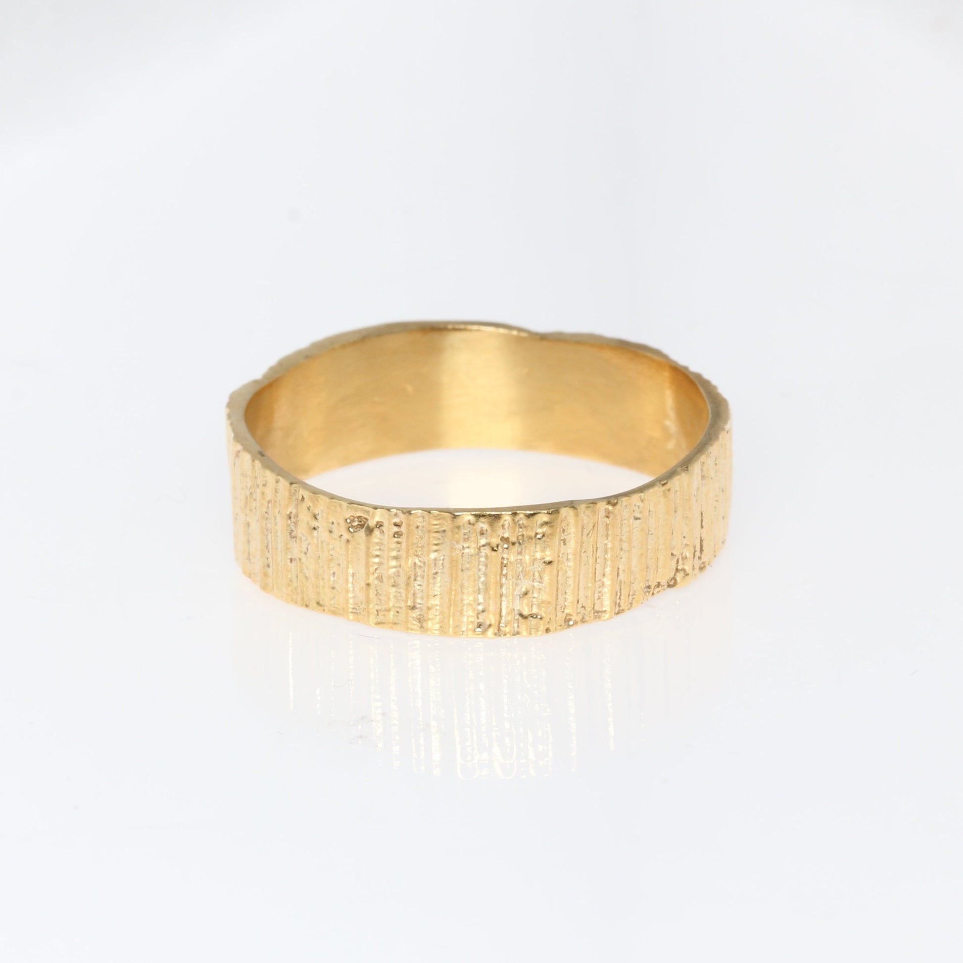 wide gold wedding ring band 