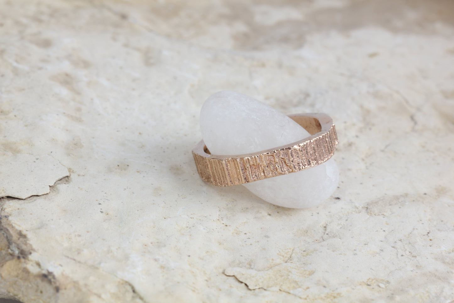 Bark ring deep 4.5 x 2 - EilyOConnell