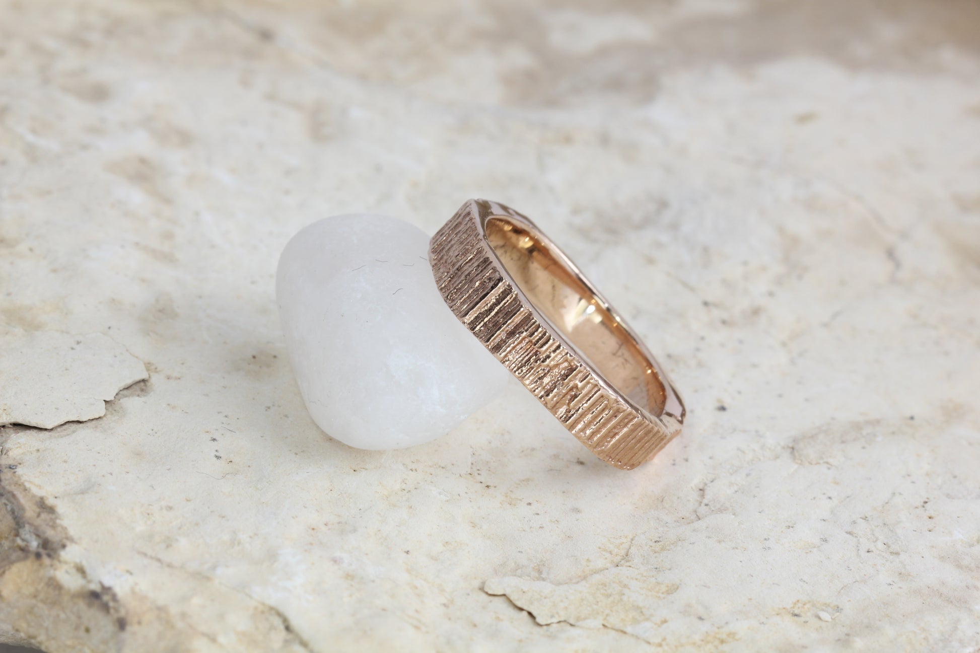 Bark ring deep 4.5 x 2 - EilyOConnell