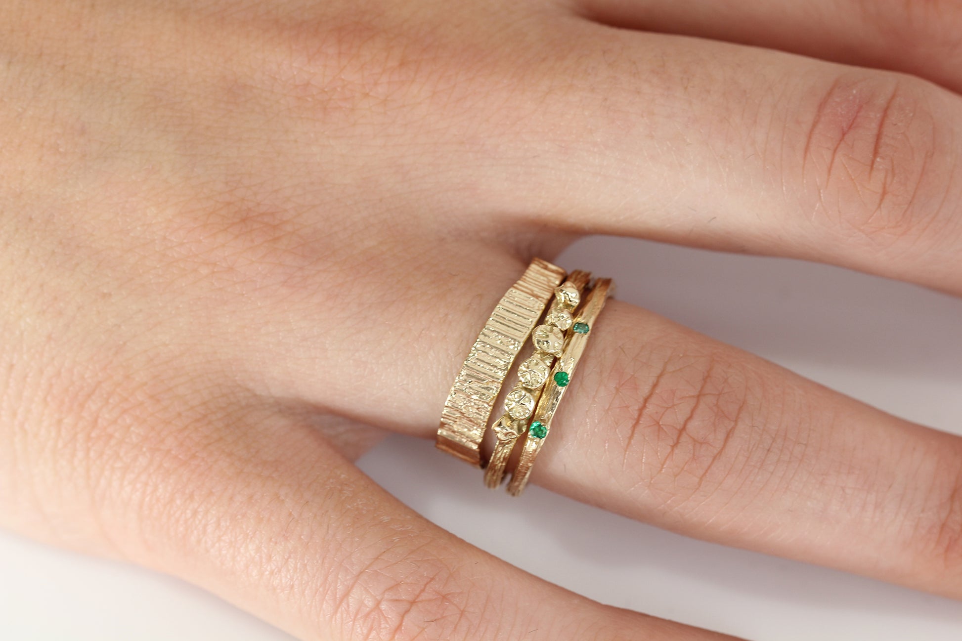 Bark ring 4mm - EilyOConnell